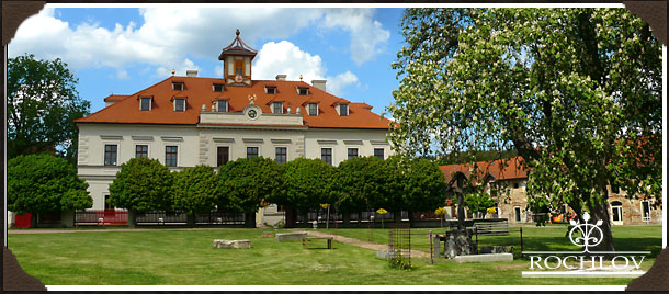 Interiér zámku Rochlov